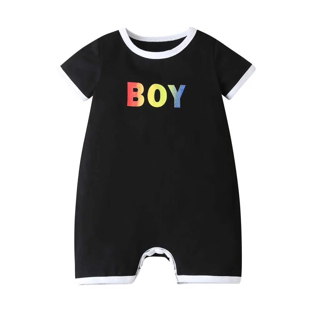 0-18M Baby Boy Clothes Baby Boy Summer Bodysuit Wholesale Baby Clothes Catpapa 2185007