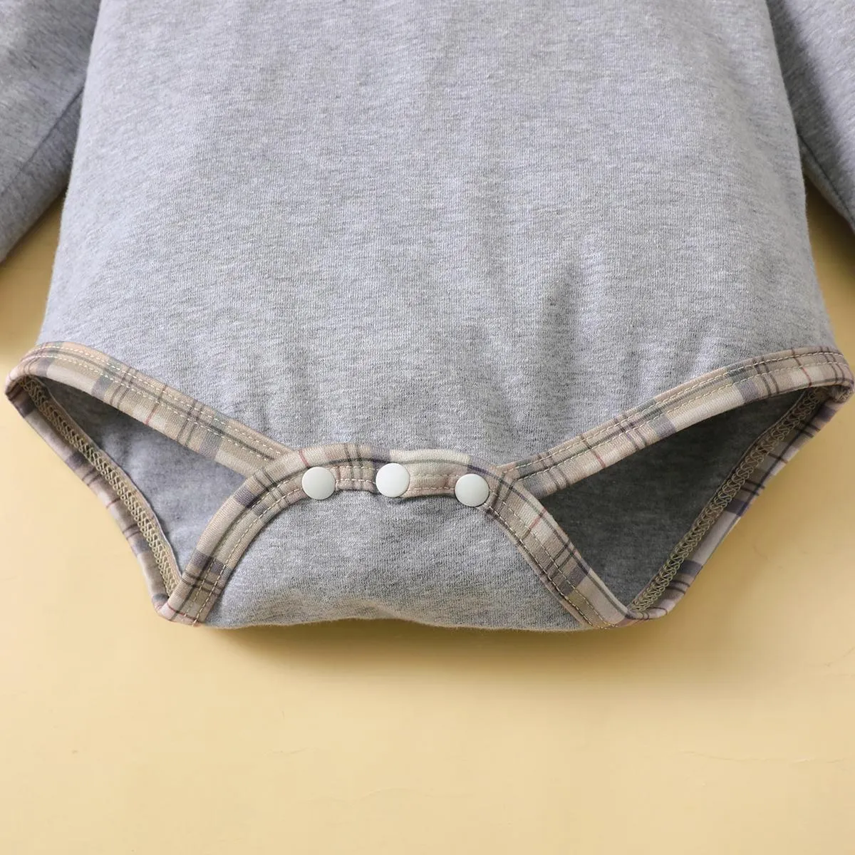 0-18M Baby Boys Clothes Baby Long Sleeve Romper Winter Grey Suit Wholesale Baby Clothes Catpapa 122207302