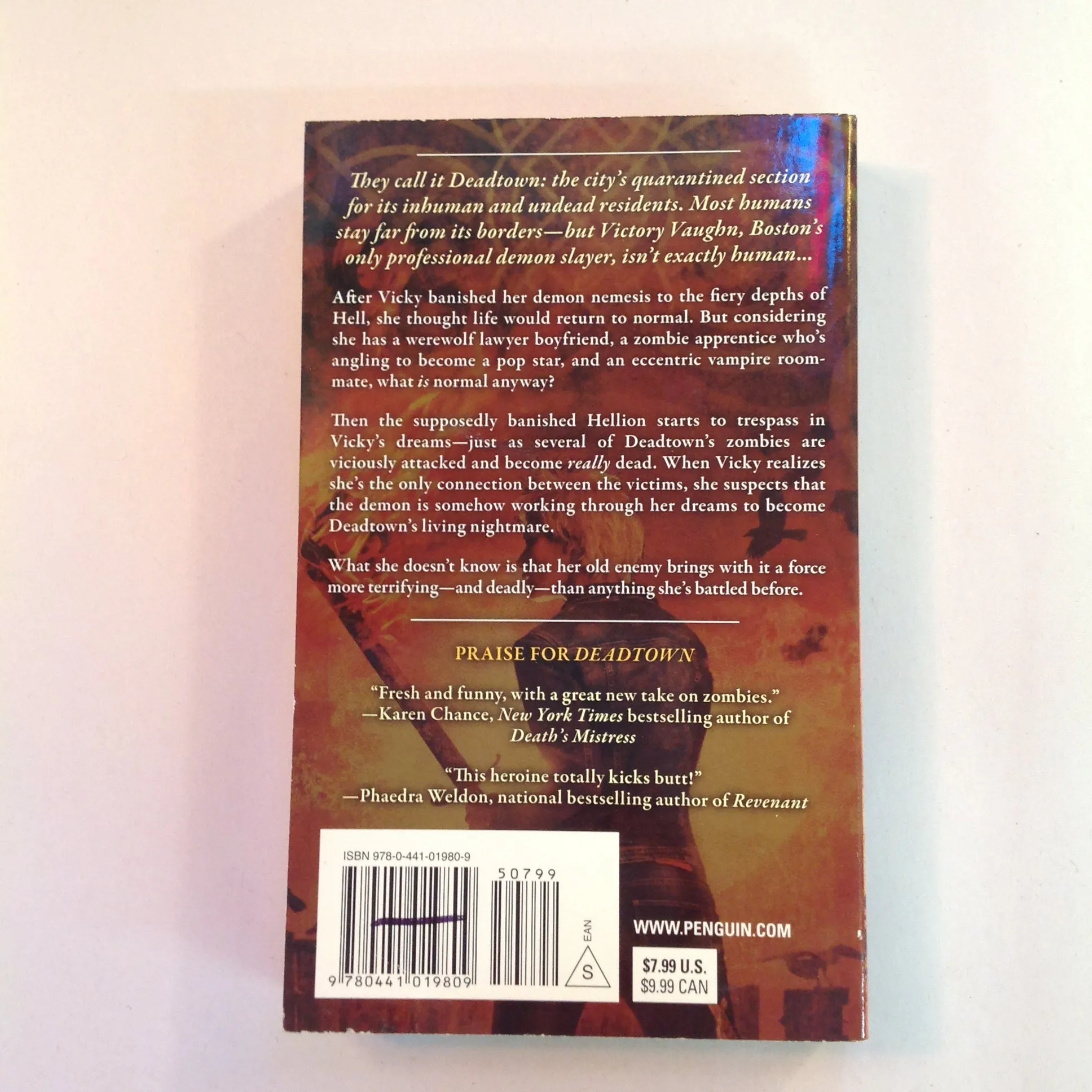 2011 Mass Market Paperback Hellforged (Deadtown Novel 2) Nancy Holzner First Edition