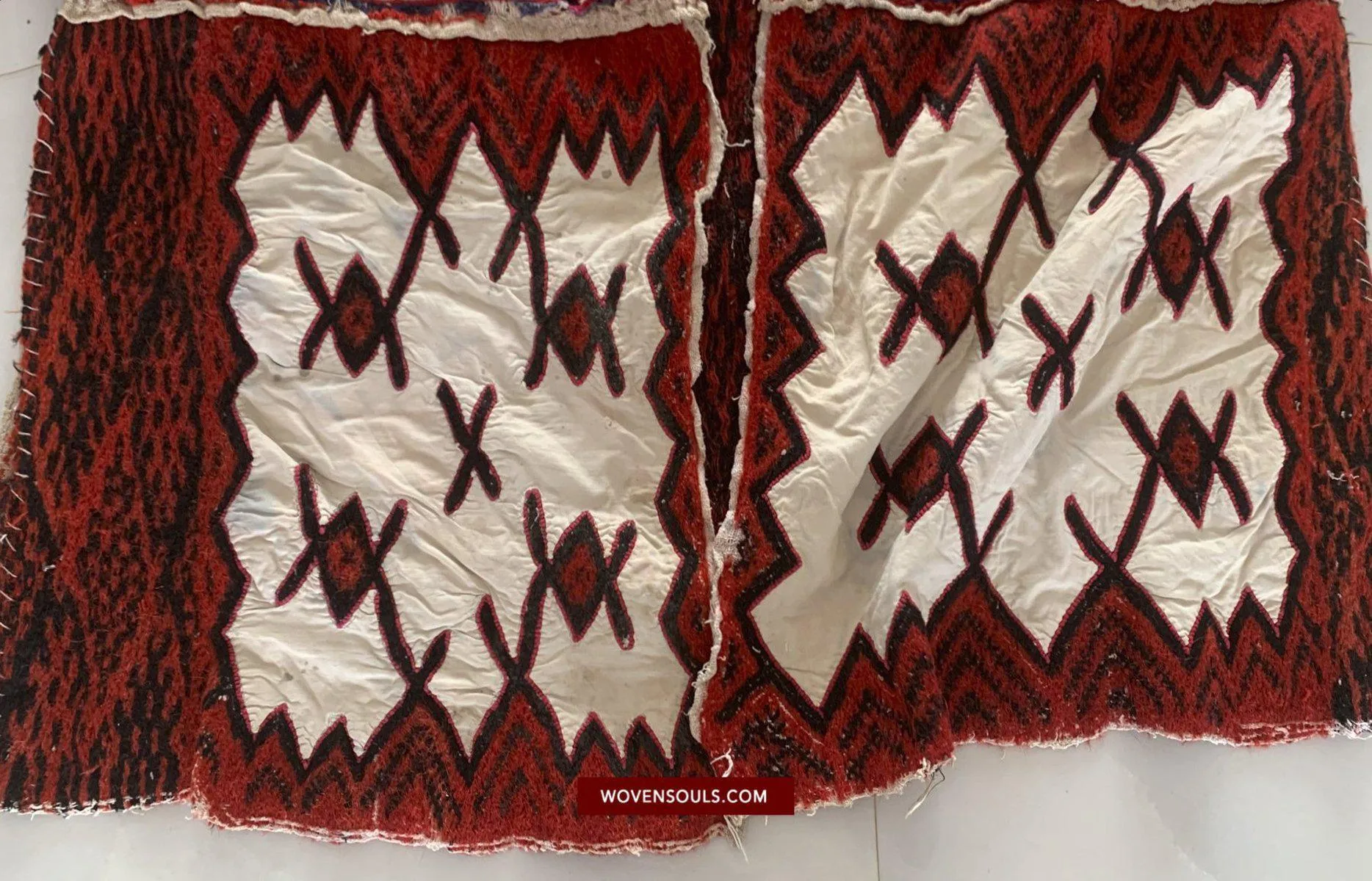 228-B SOLD Fragment of Cape of the Miao People Weining, Ethnic Minority China