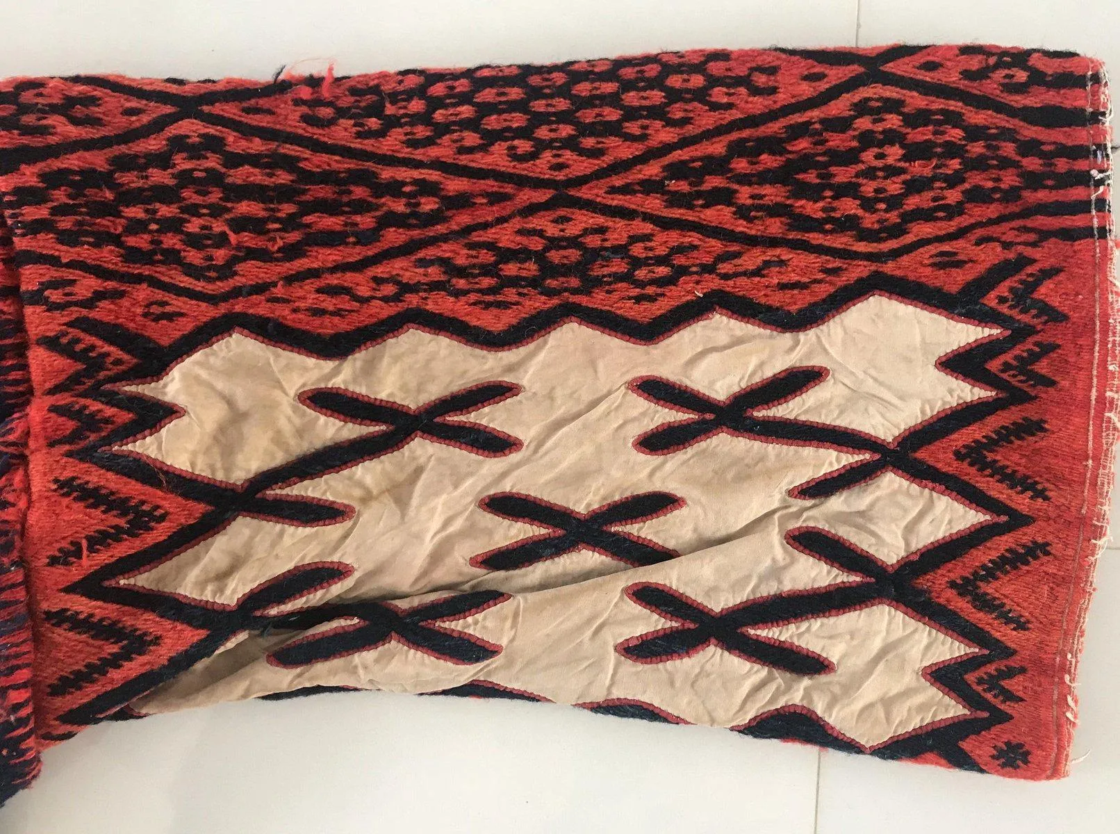 228-B SOLD Fragment of Cape of the Miao People Weining, Ethnic Minority China