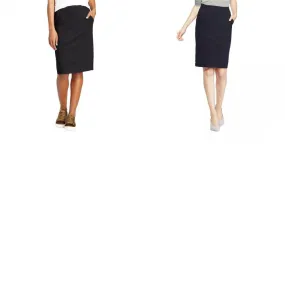 A New Day Women's Solid Ponte Pencil Skirt