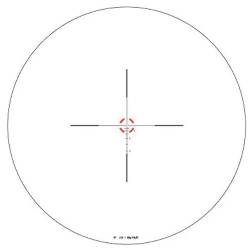 AccuPower - 1-4x24 .223-55gr, Red LED, 30mm