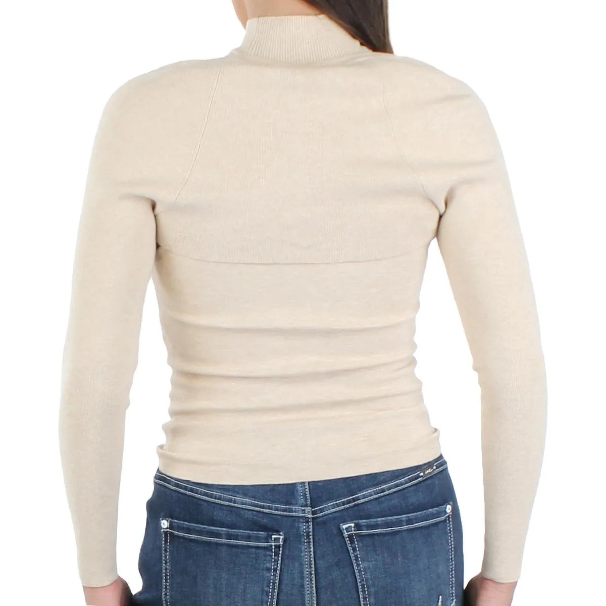 Alice and Olivia Womens Jeremy Fitted 2PC Tank Top Sweater