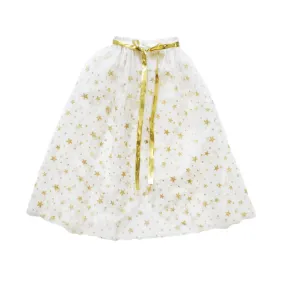 Alimrose - Tulle Star Cape Ivory