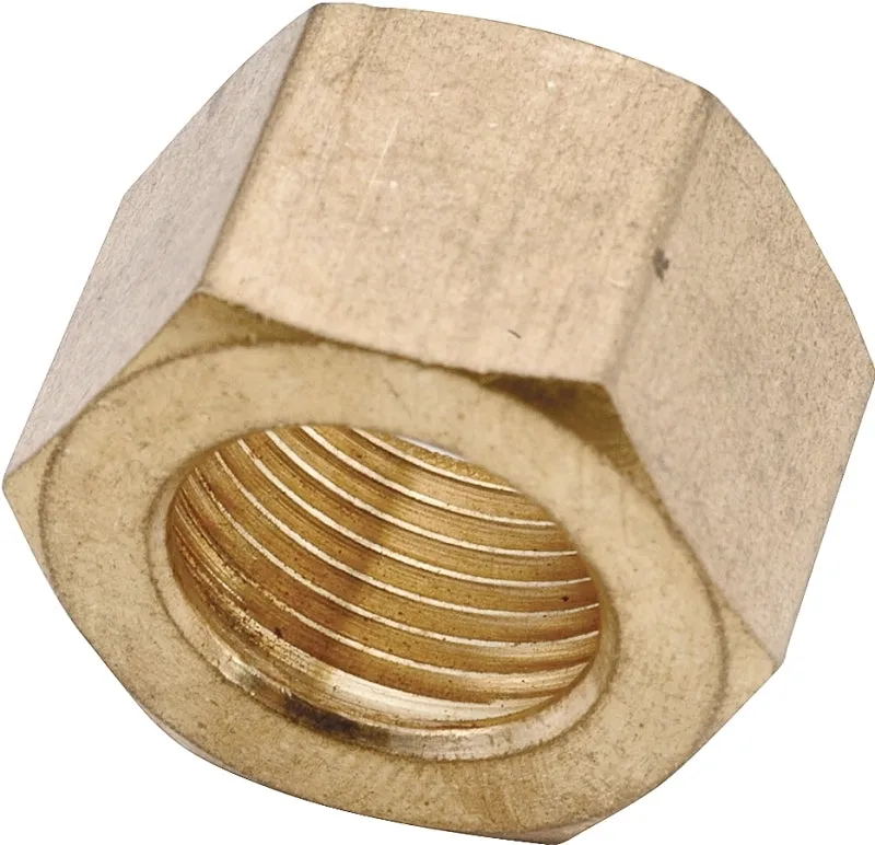 Anderson Metals 730061-10 Nut, Compression, Brass :BAG2: QUANTITY: 1
