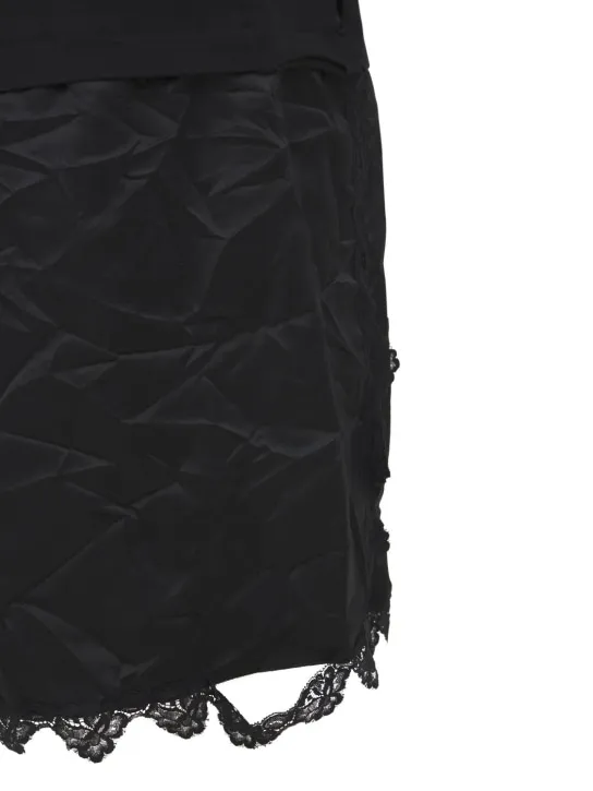 Balenciaga   Cotton jersey t-shirt dress 