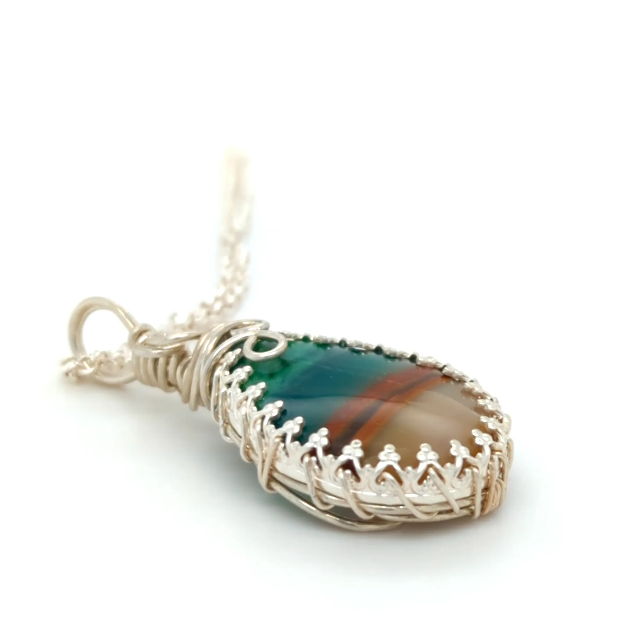 Beach Opal Pendant