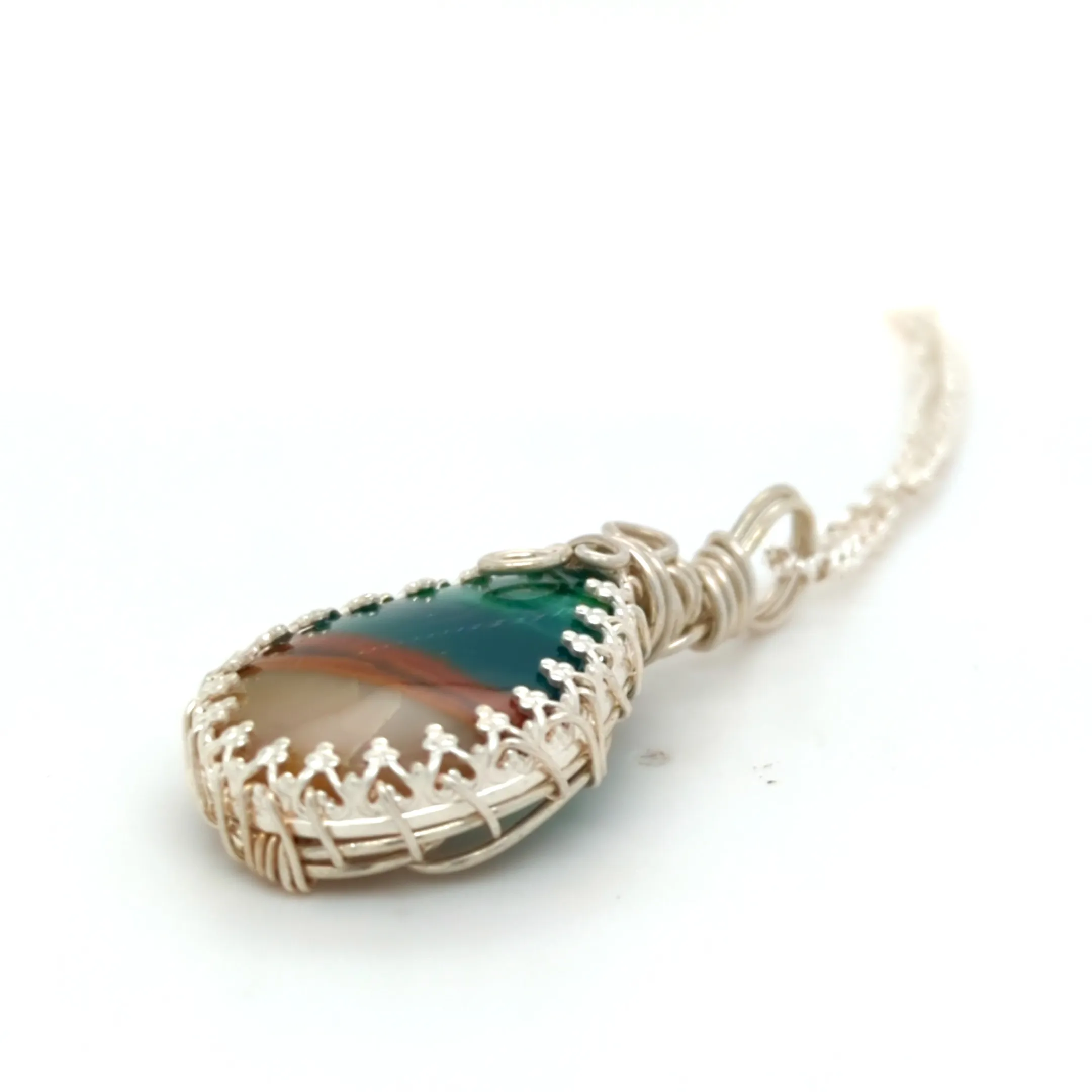 Beach Opal Pendant