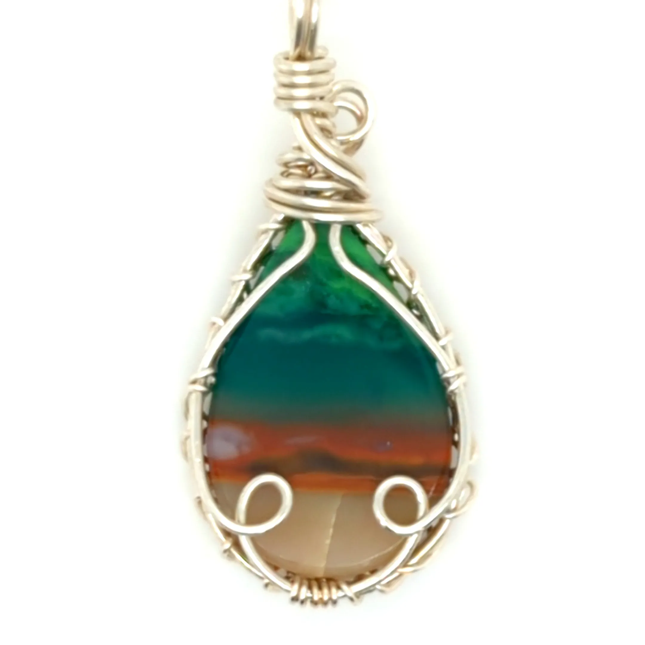 Beach Opal Pendant