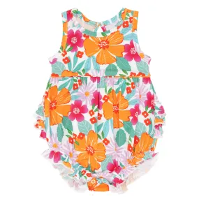 Beachy Blooms Bubble Romper