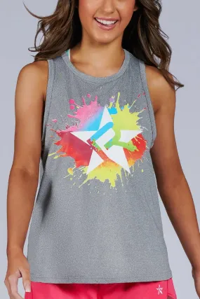 Beckham Tank in Rainbow Splash