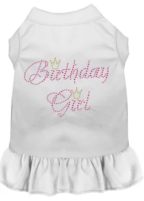 Birthday Girl Rhinestone Dress White 4x (22)