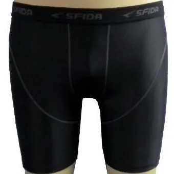 BLACK SFIDA COMPRESSION SHORTS YOUTH