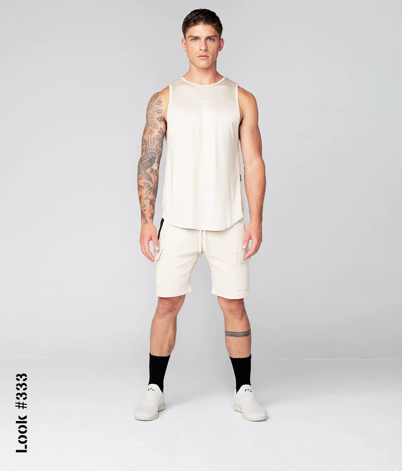 Born Tough Core Fit Stone Crossfit Tank Top for Men