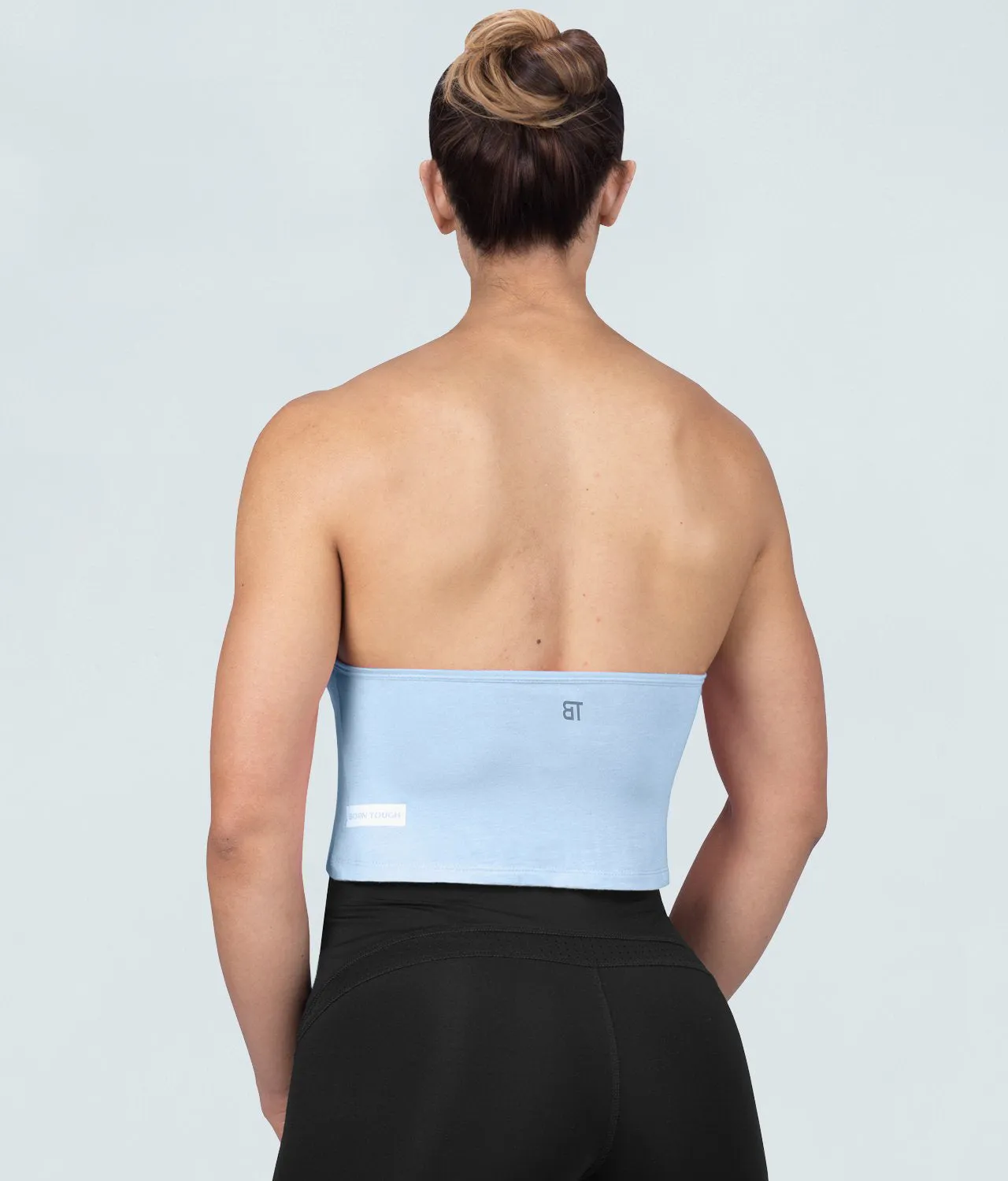 Born Tough Women Core Sheer Halter Top Blue
