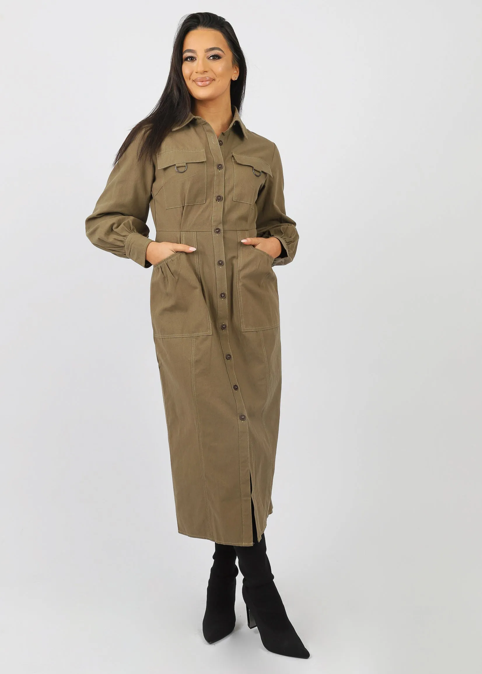 Braelynn Shirt Dress