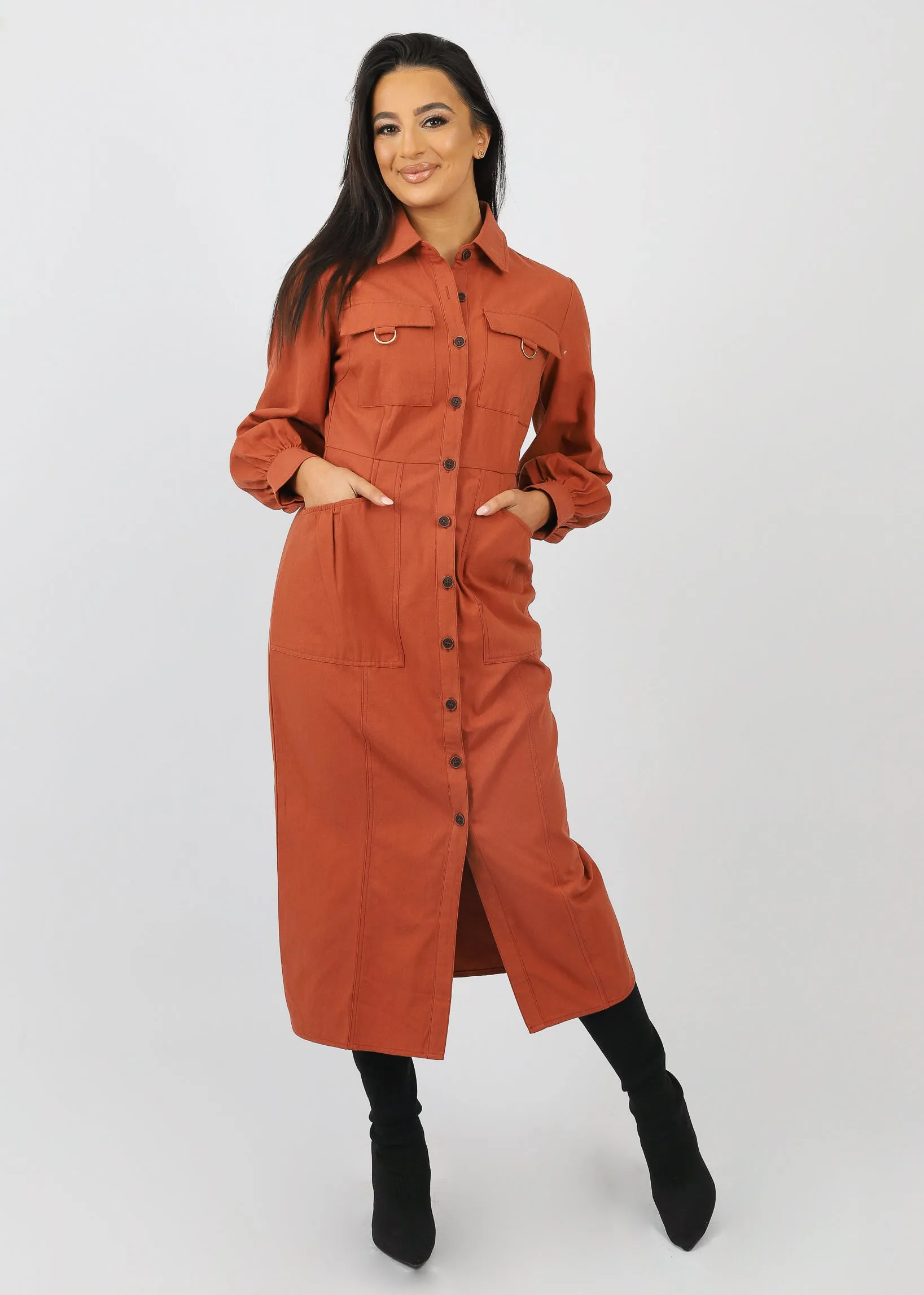 Braelynn Shirt Dress