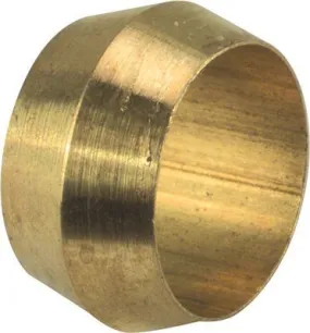 Brass Compression Sleeve 1/8 In Lead Free