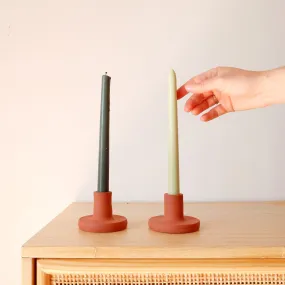 Candle Holder - Terracotta