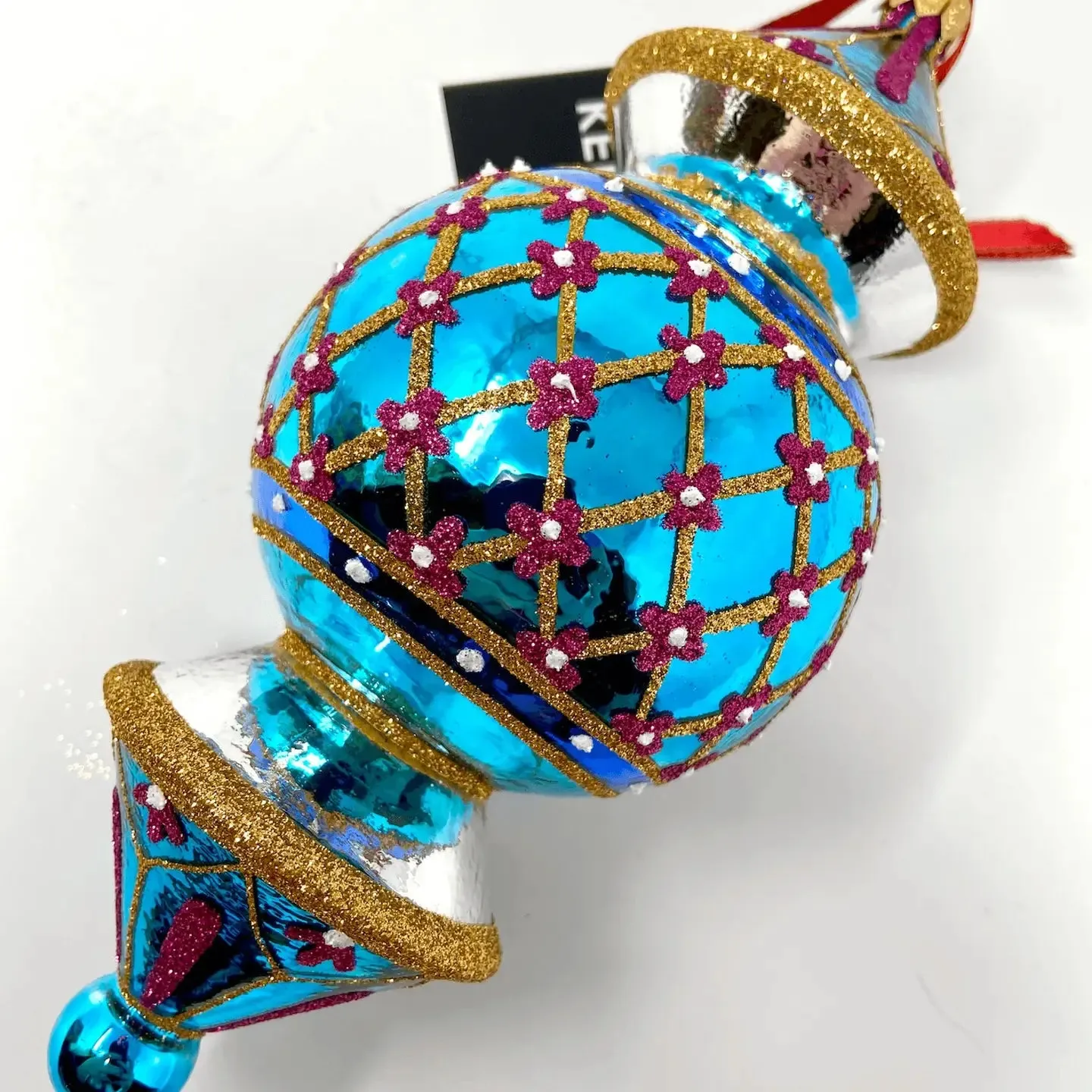 Cape Cod Reflector Holiday Polish Glass Christmas Ornament