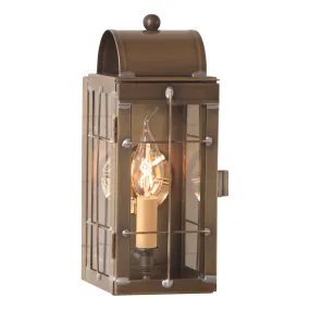 Cape Cod Wall Lantern in Weathered Brass