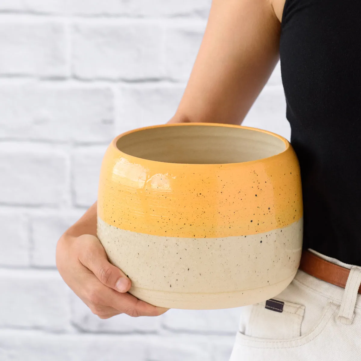 Caxi Planter - Yellow