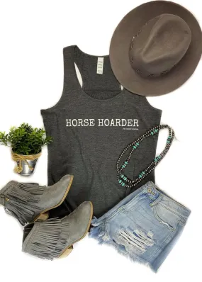 Charcoal Horse Hoarder Tank Top