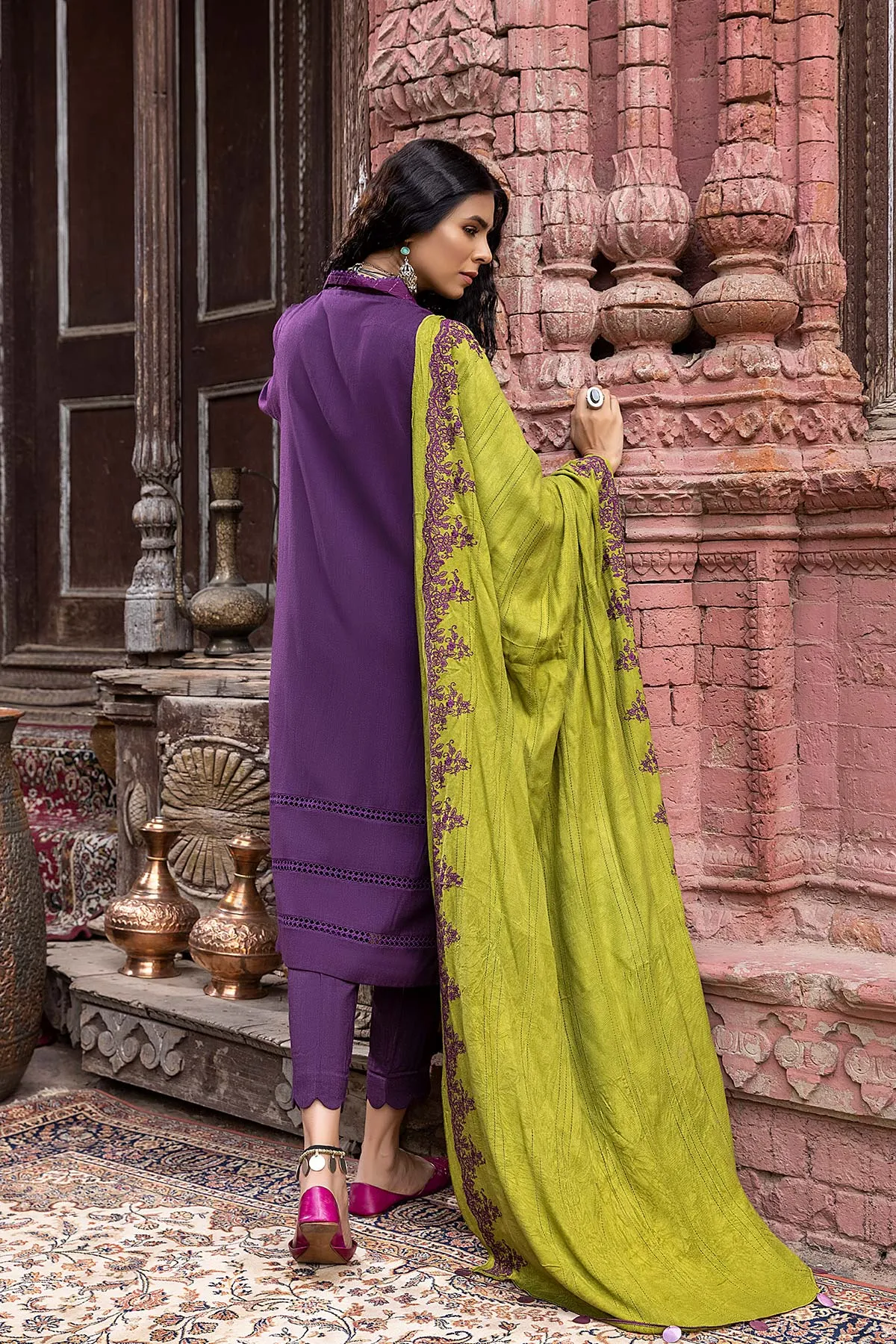 Charizma Poshima Winter Collection (with Woven Shawl) – PS-10