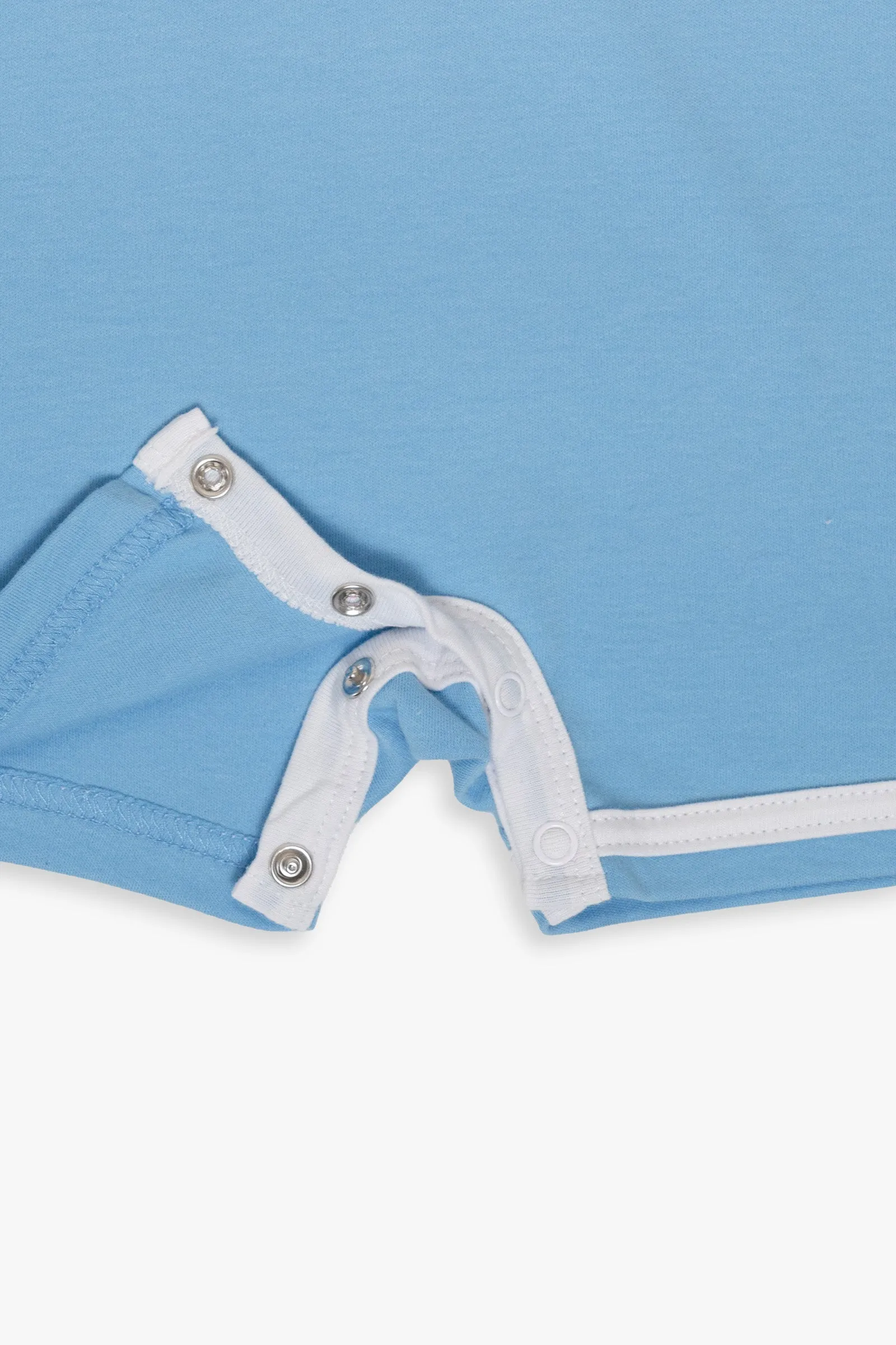 Customizable MLB Toronto Blue Jays Baby Powder Blue Romper