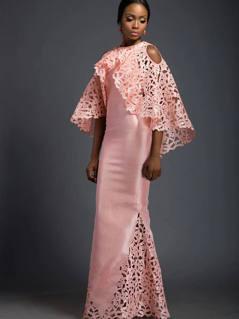 Dress With Cape
