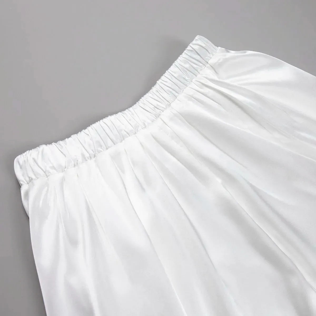 Elegant Satin Flare Maxi Skirts - 3 Colors