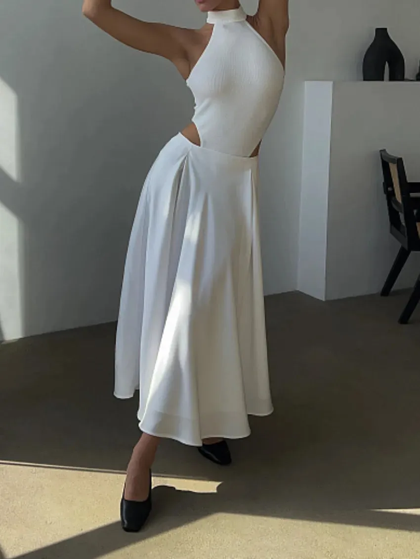 Elegant Satin Flare Maxi Skirts - 3 Colors