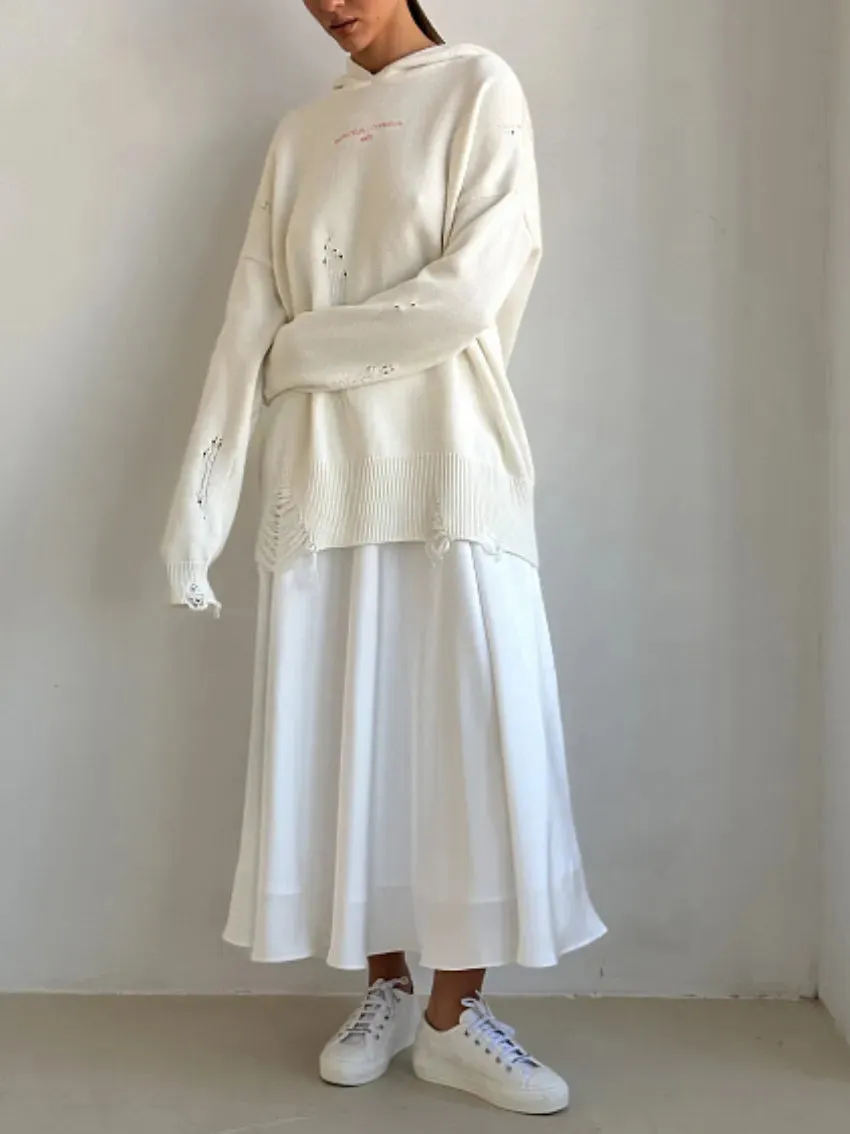 Elegant Satin Flare Maxi Skirts - 3 Colors