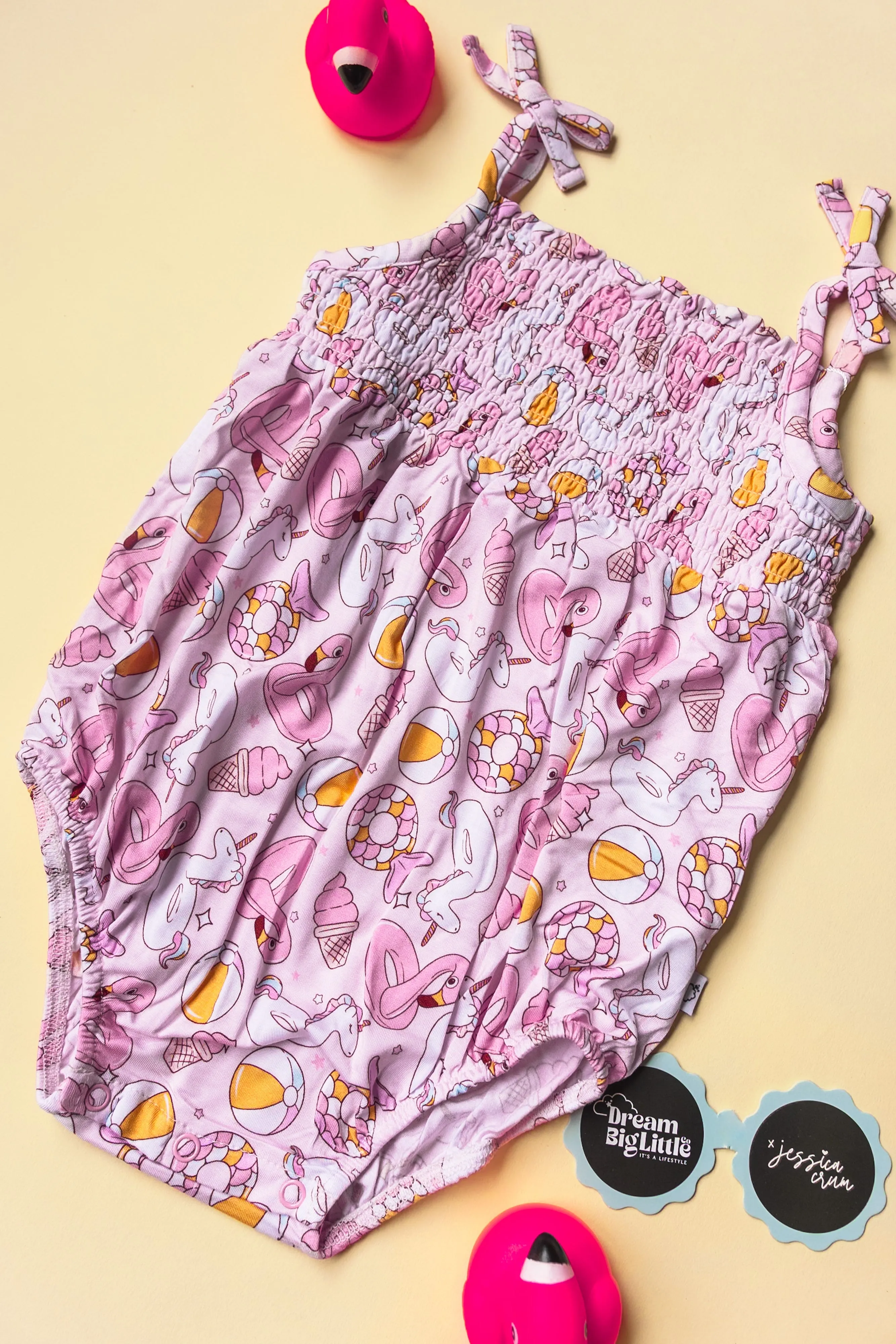 Exclusive Girls Just Wanna Have Sun Dream Bubble Romper