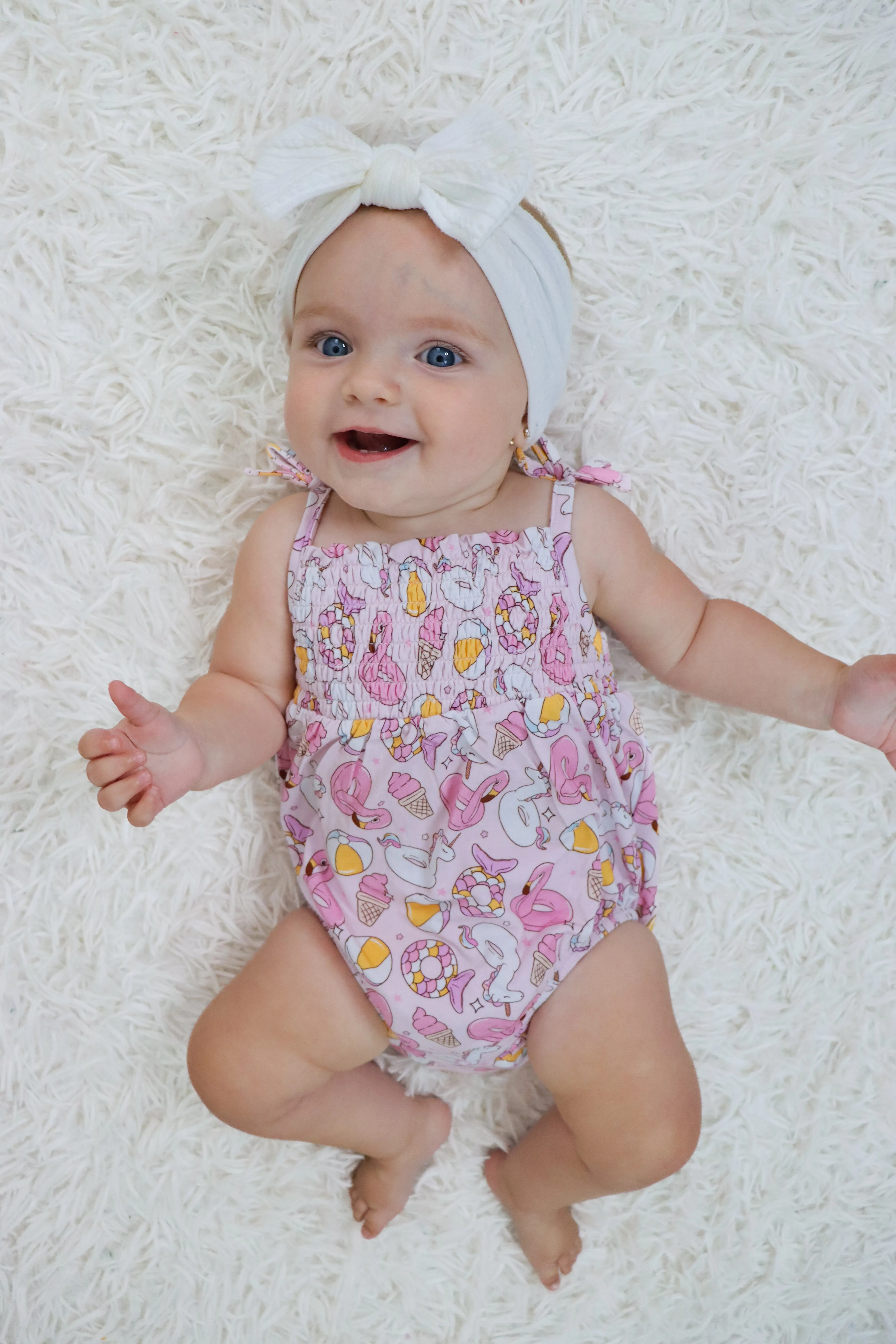Exclusive Girls Just Wanna Have Sun Dream Bubble Romper