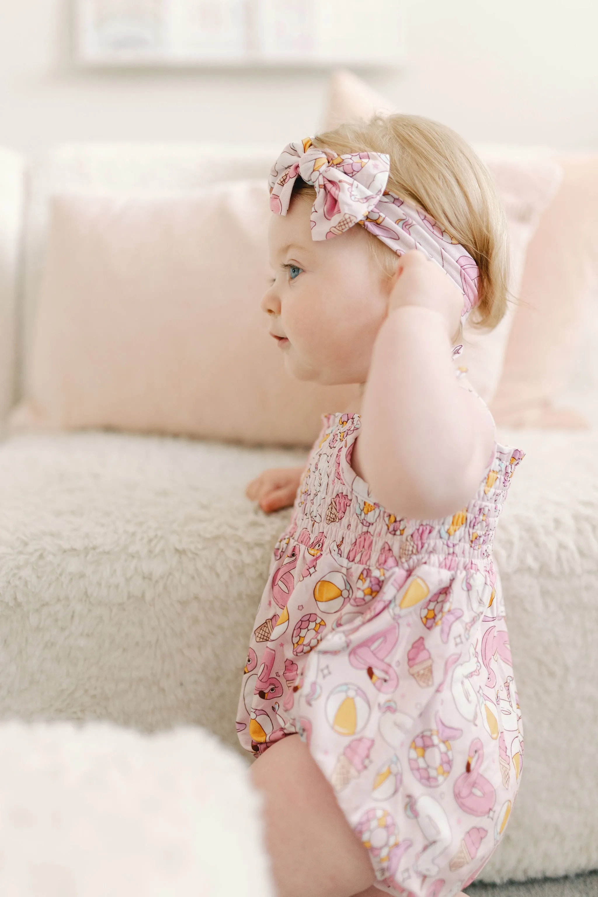 Exclusive Girls Just Wanna Have Sun Dream Bubble Romper