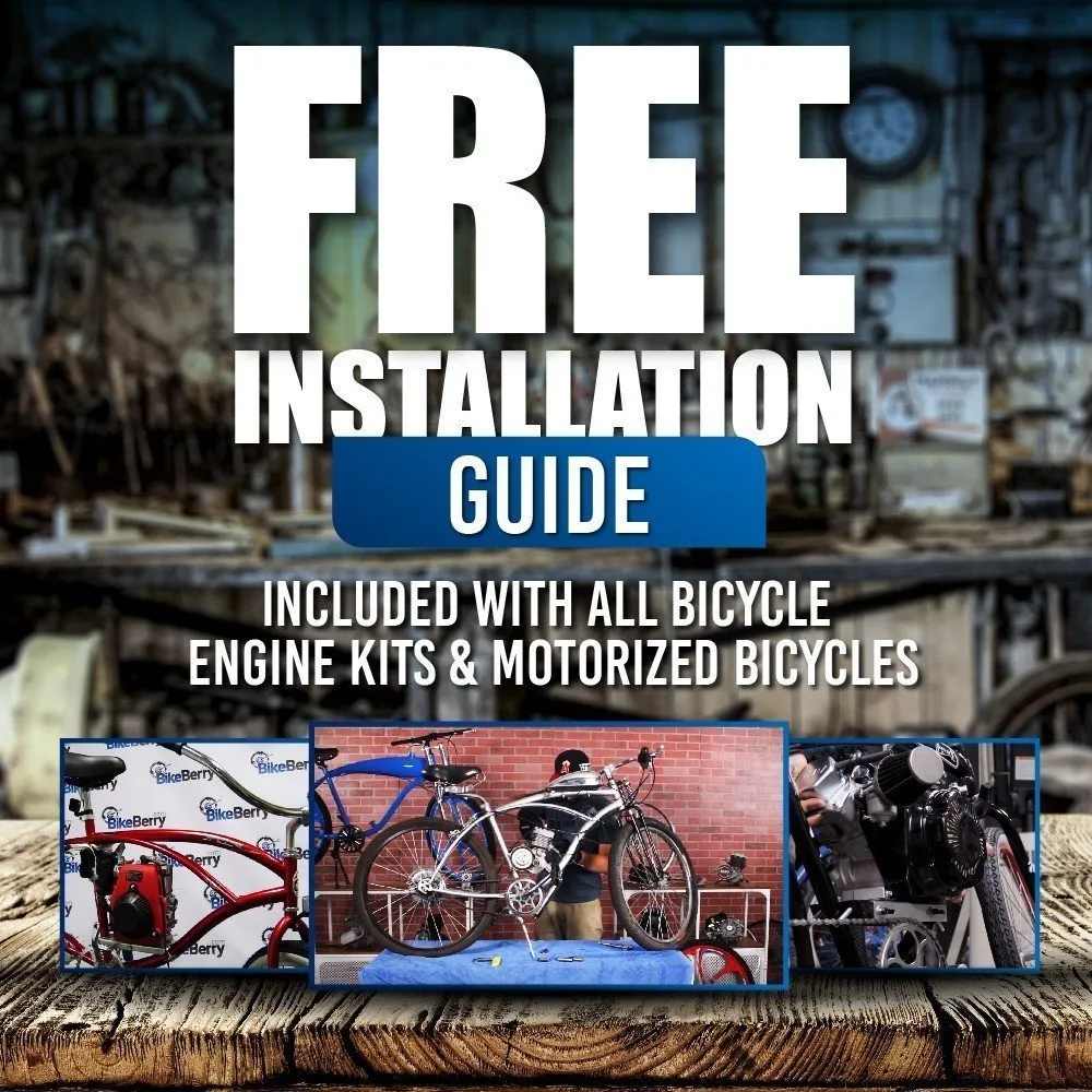 F-Zero Motorized Bike   BBR Tuning 2-Stroke Stage 4 Performance Engine
