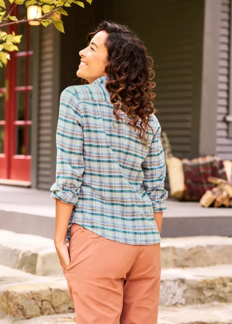 Frank & Eileen | Barry Tailored Button Up | Italian Flannel