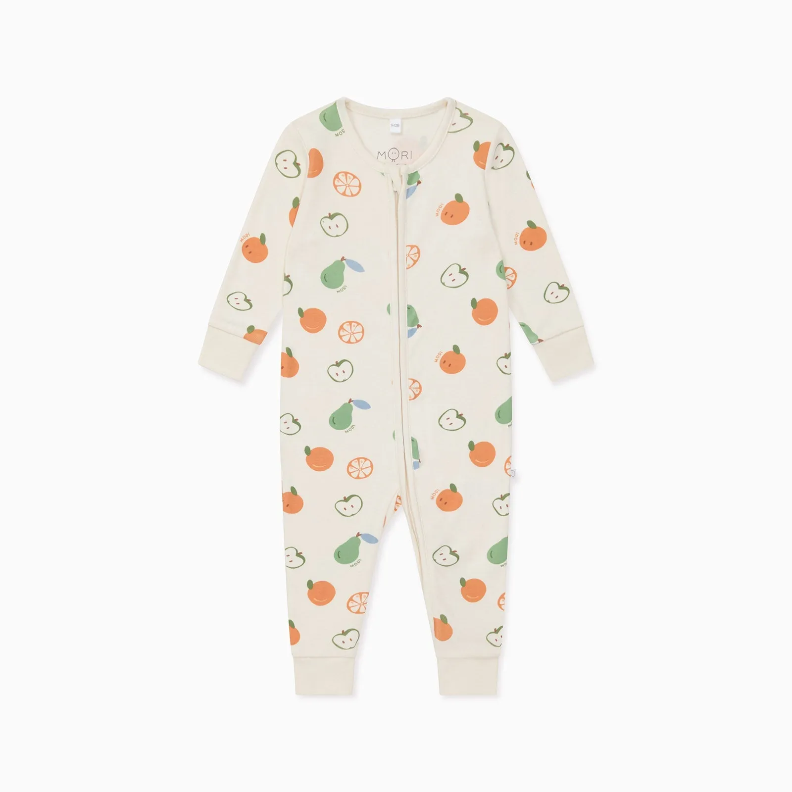 Fruit Print Clever Zip Romper