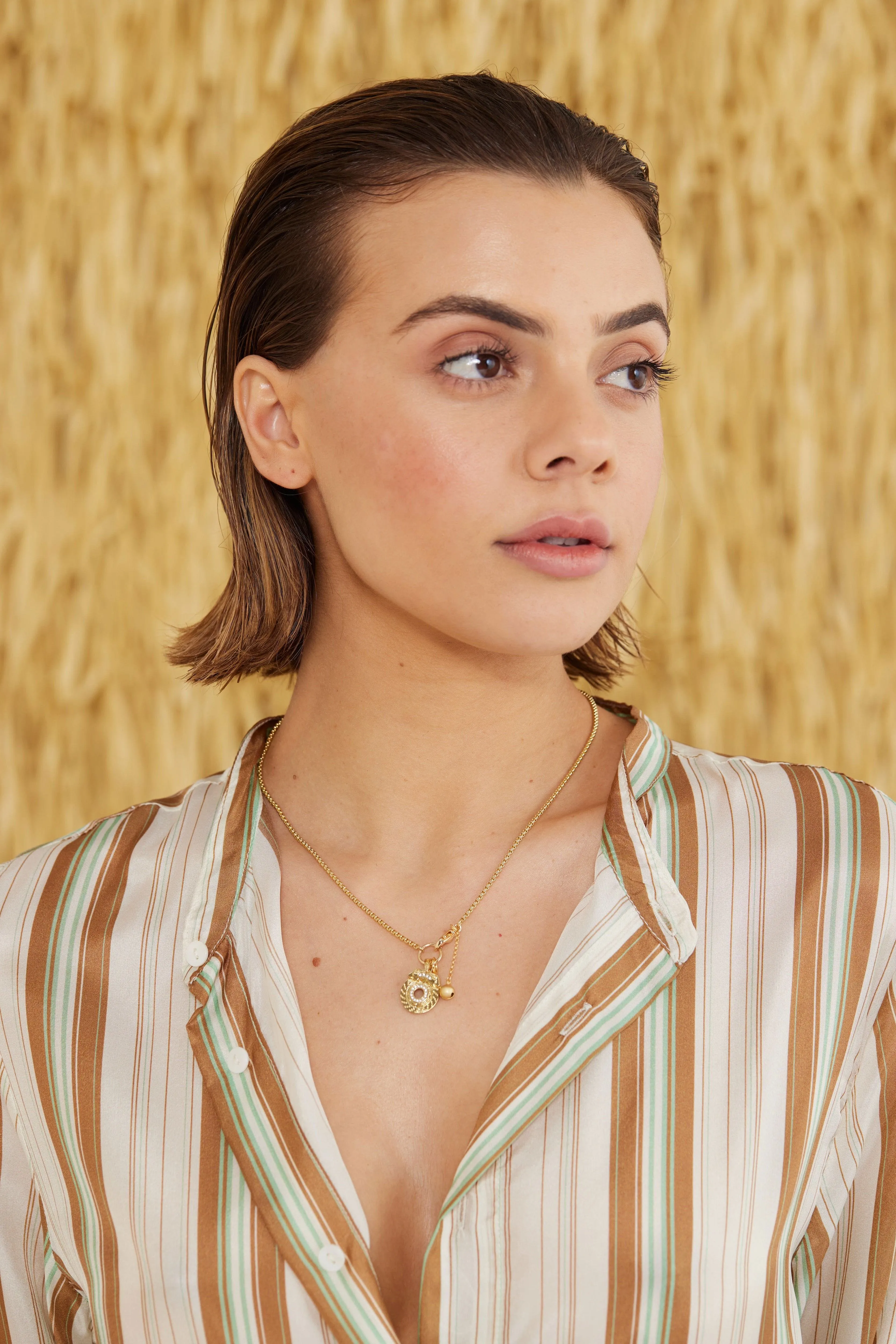 Gabbi Kelly Box Chain Necklace