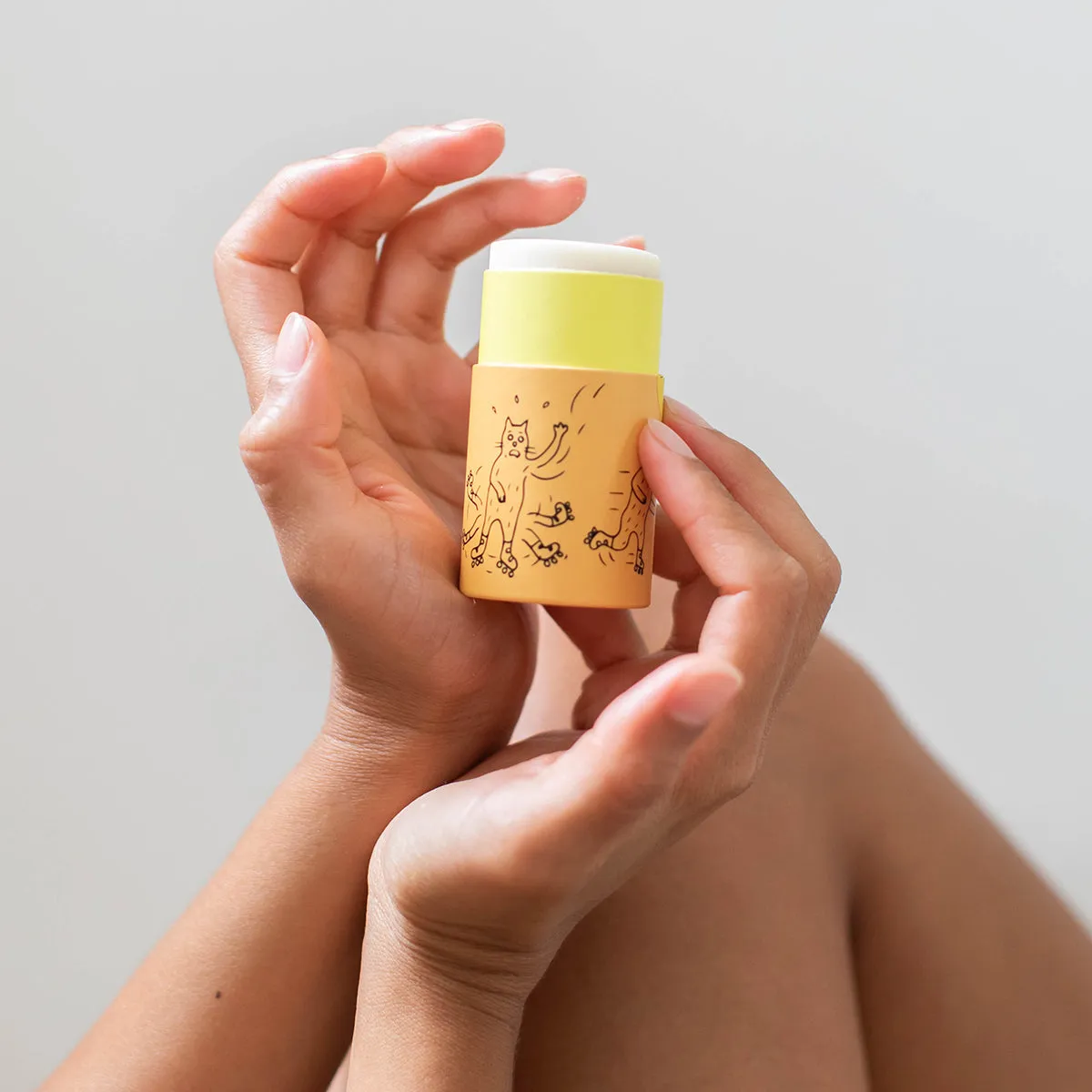 Grapefruit Baking Soda Free Deodorant Stick