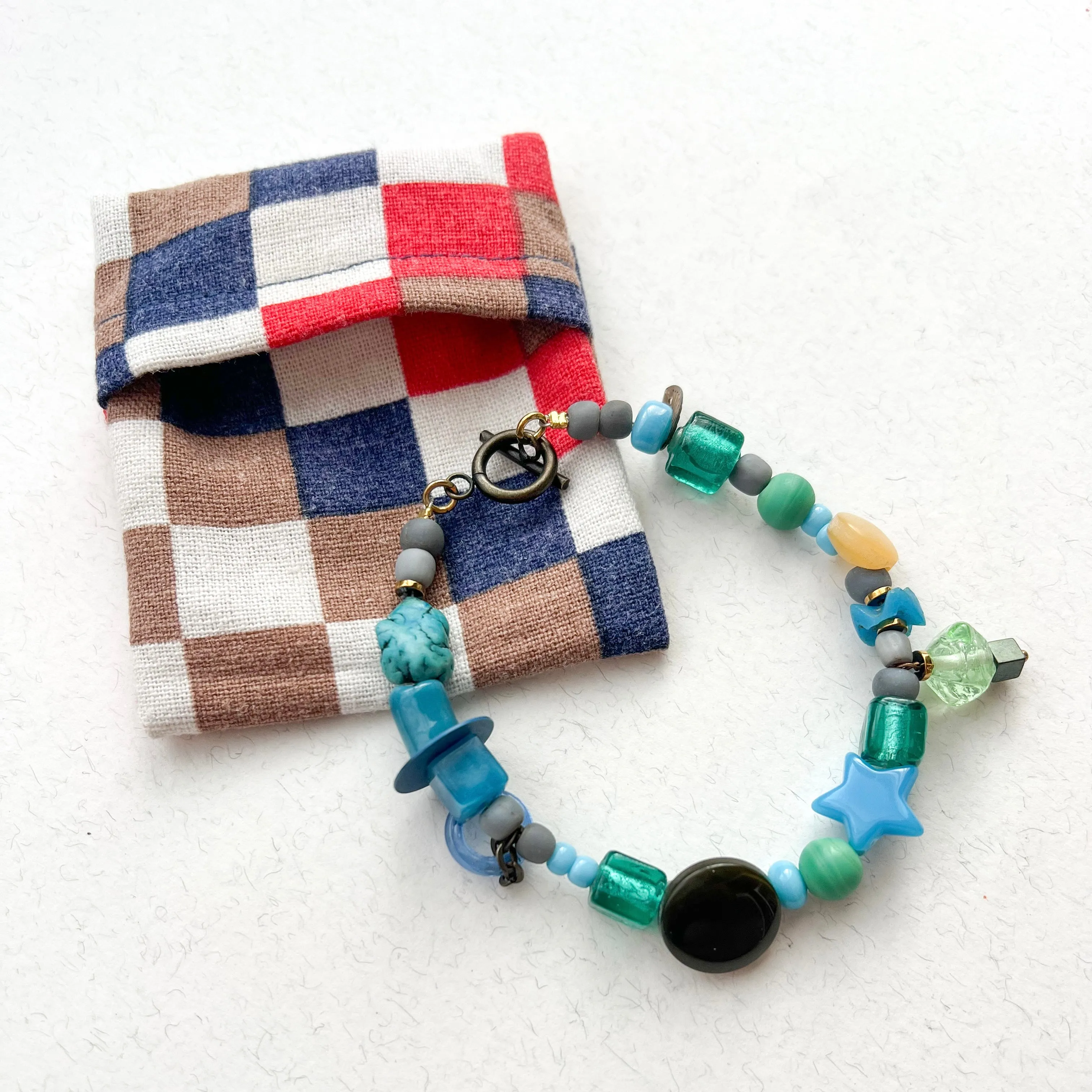 Handcrafted Beaded Bangle