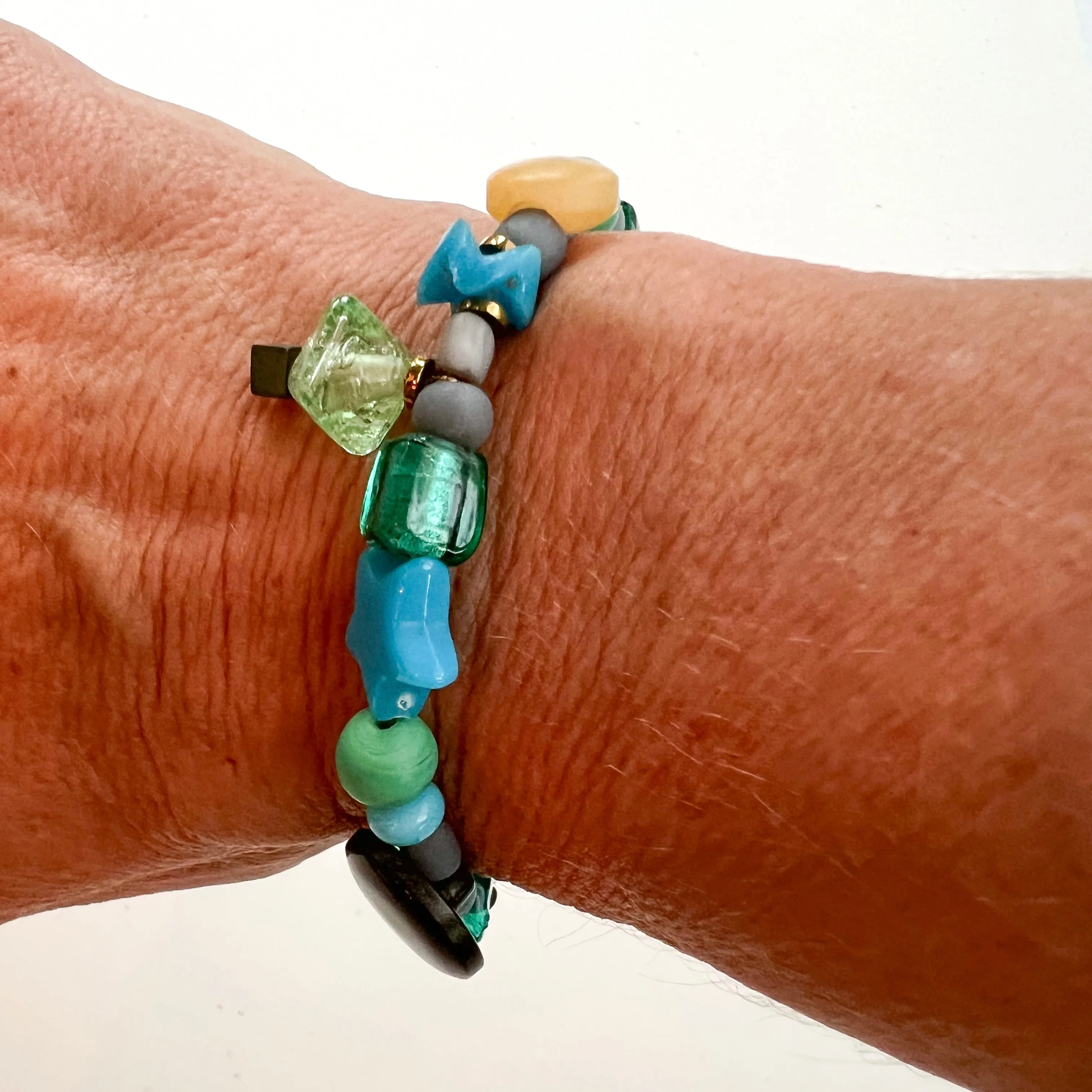 Handcrafted Beaded Bangle