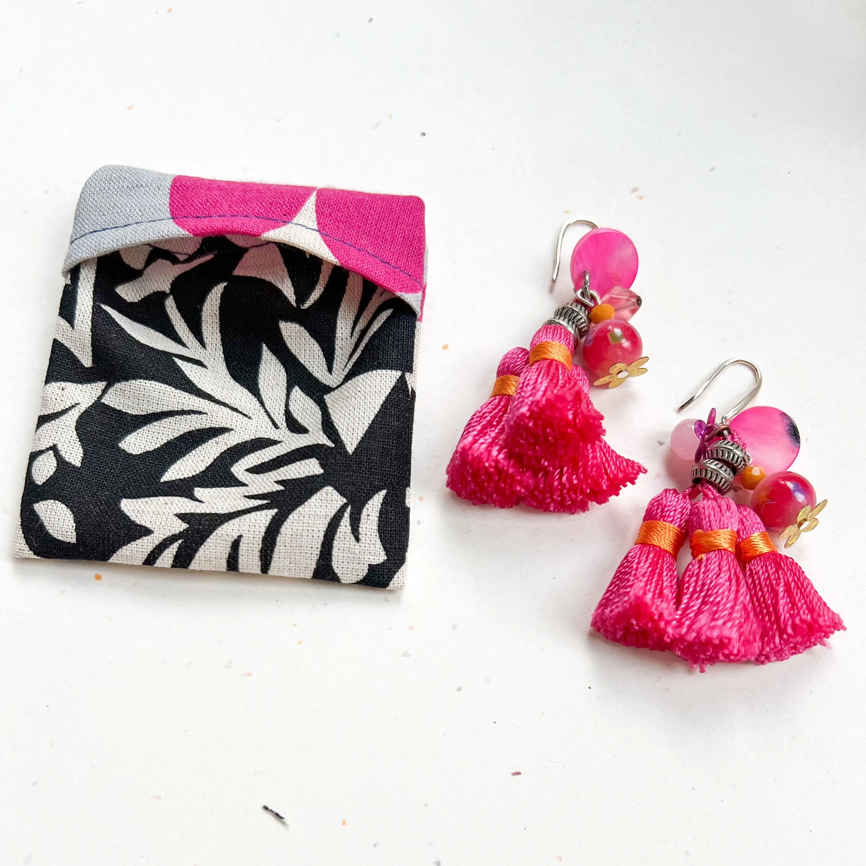 Handcrafted Beaded Earrings