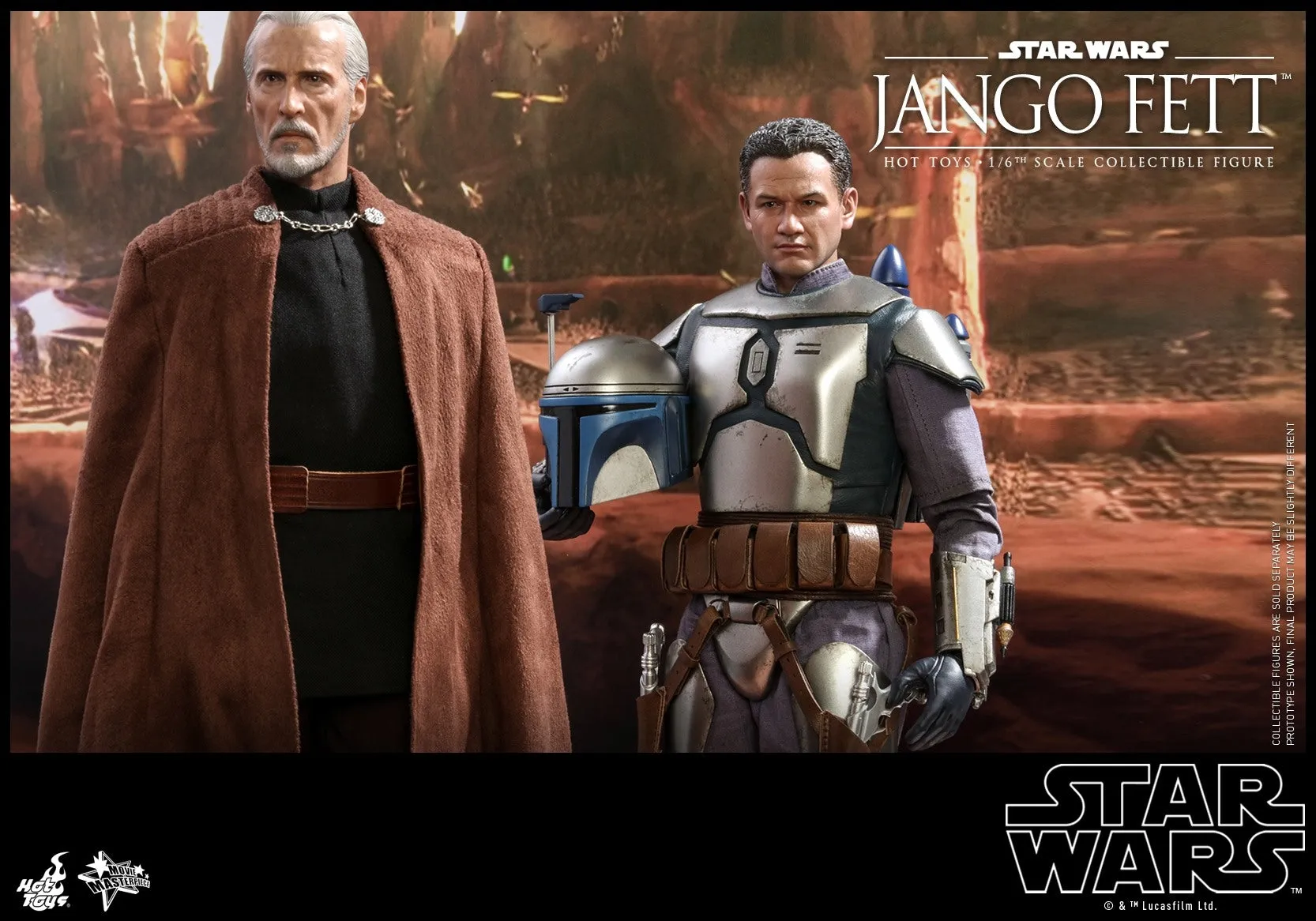 Hot Toys - MMS589 - Star Wars Episode II Attack of the Clones™ - 1/6th scale Jango Fett™ Collectible Figure