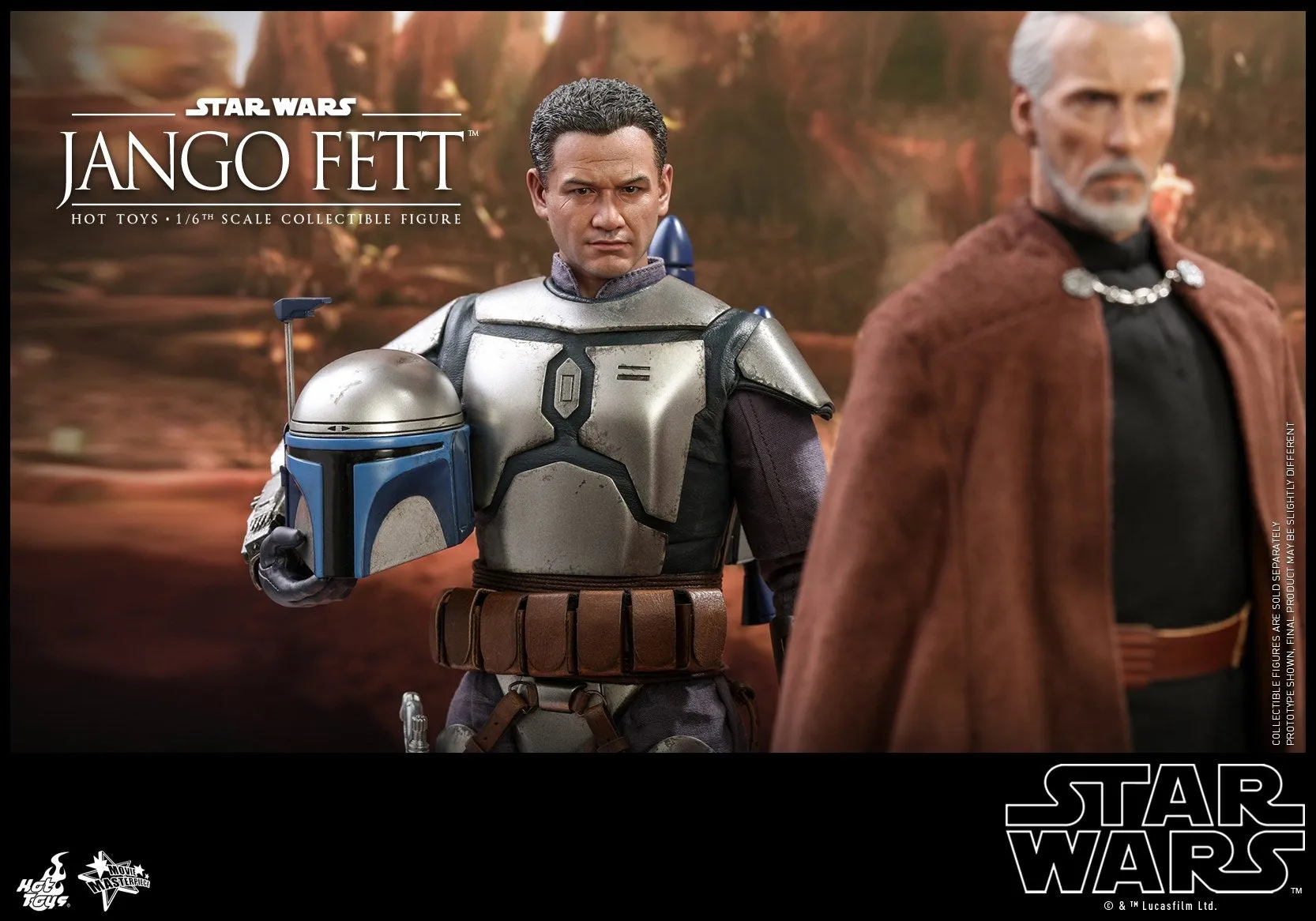Hot Toys - MMS589 - Star Wars Episode II Attack of the Clones™ - 1/6th scale Jango Fett™ Collectible Figure