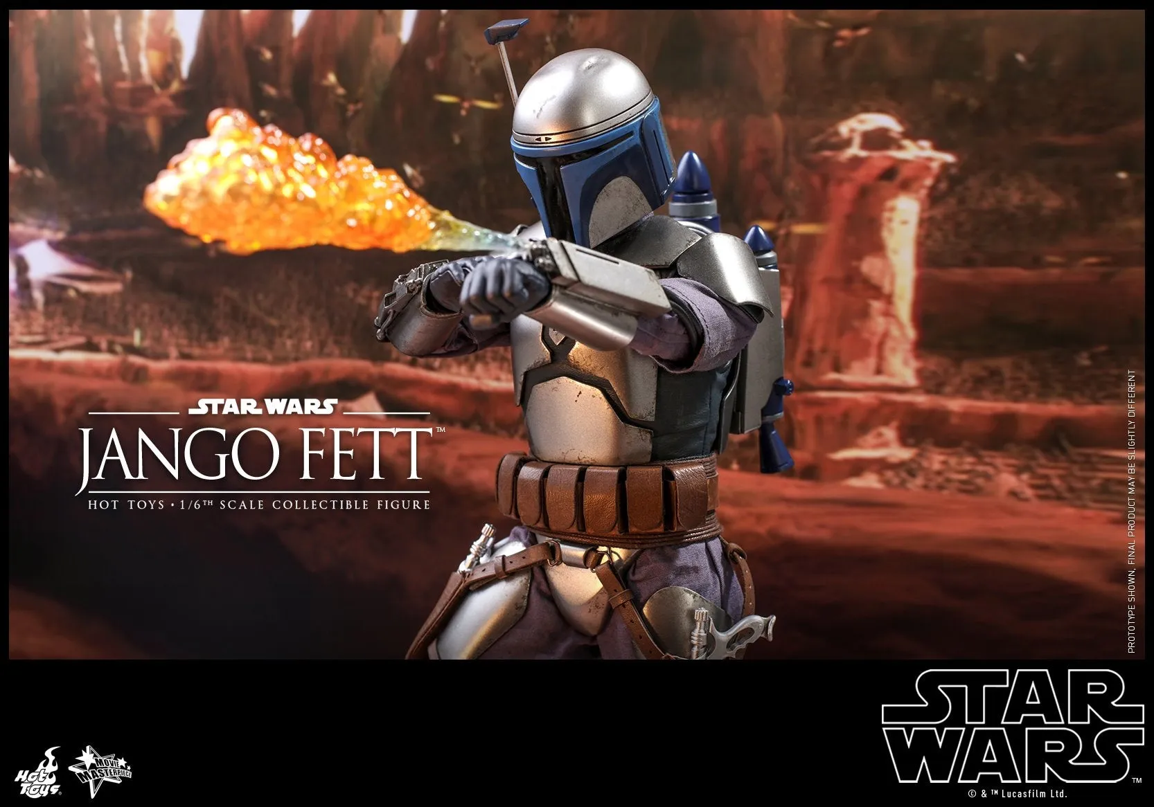 Hot Toys - MMS589 - Star Wars Episode II Attack of the Clones™ - 1/6th scale Jango Fett™ Collectible Figure