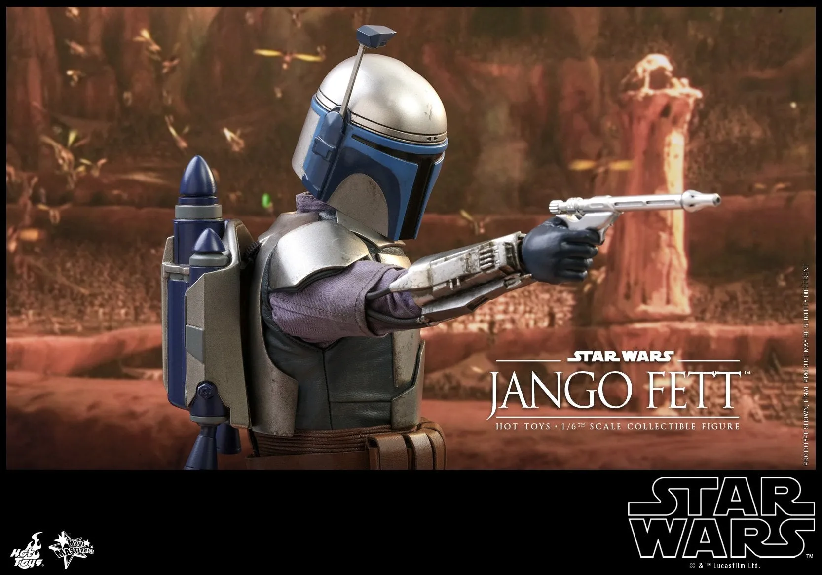 Hot Toys - MMS589 - Star Wars Episode II Attack of the Clones™ - 1/6th scale Jango Fett™ Collectible Figure