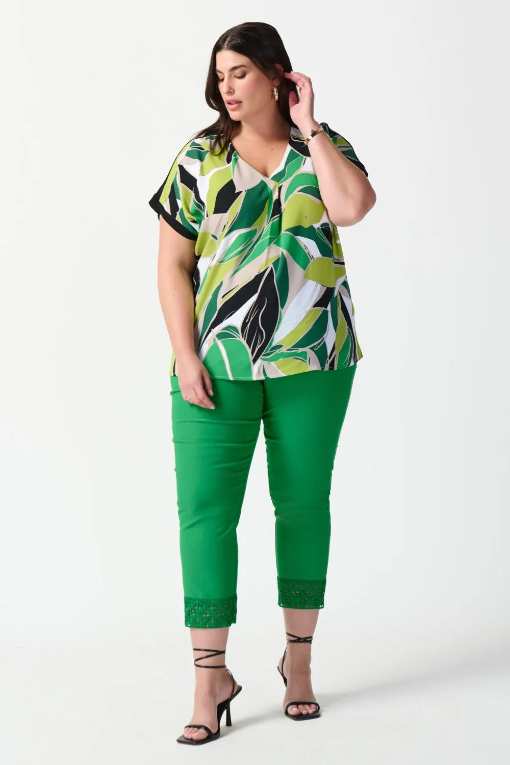 Joseph Ribkoff Top 241175 Vanilla/Multi